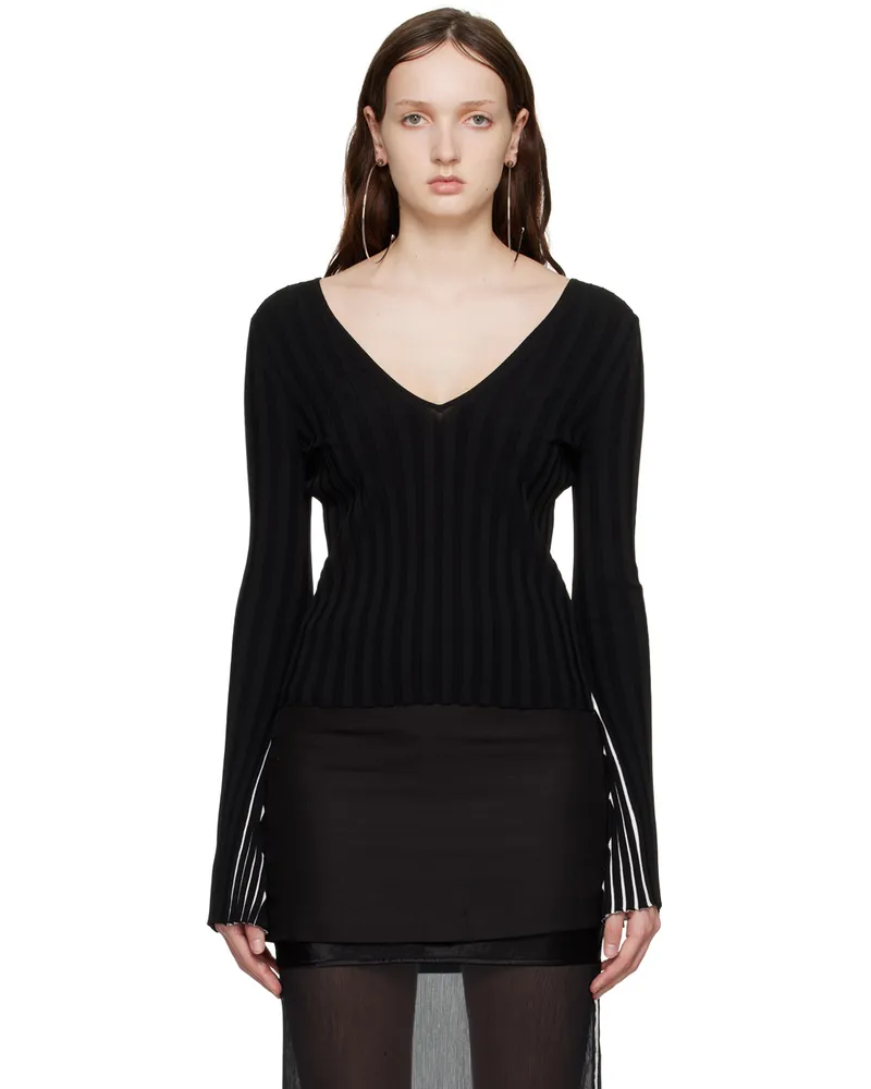 Helmut Lang Black Angela Sweater Black