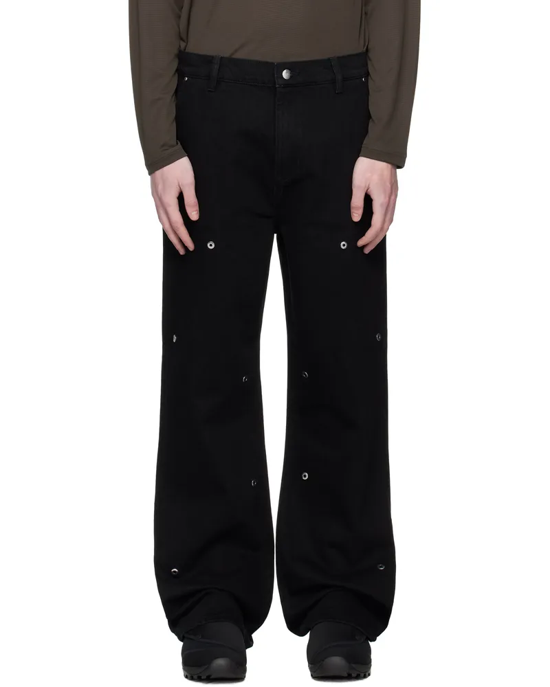 Heliot Emil Black Lux Jeans Denim