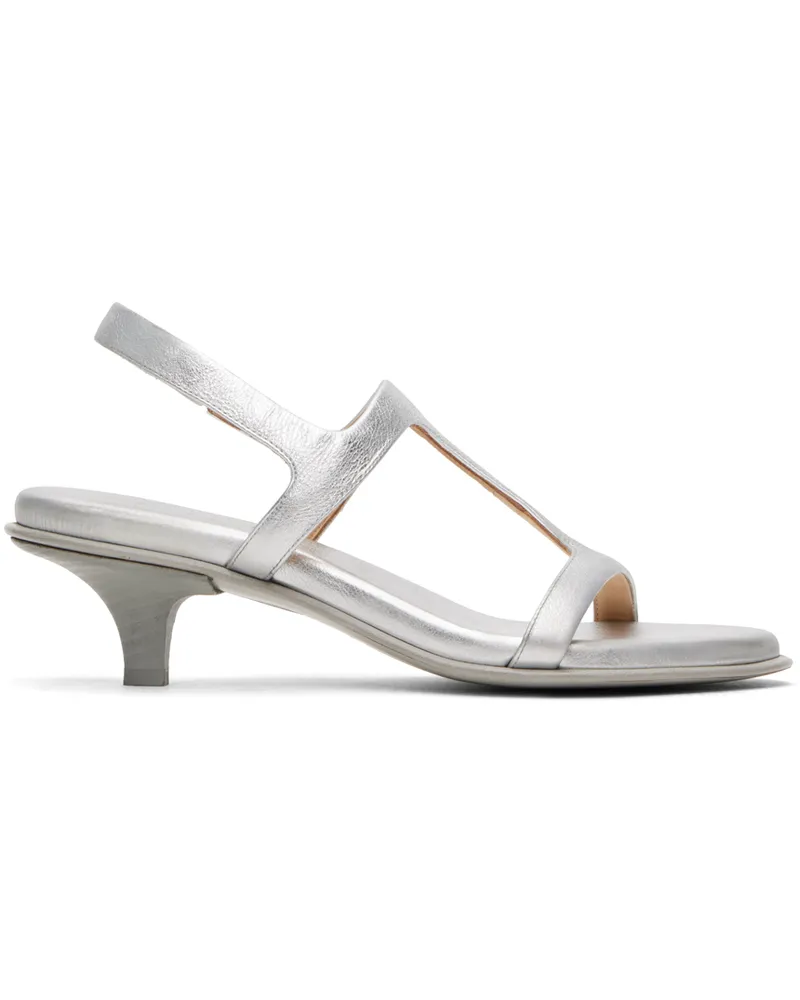 Marsèll Silver Ciglio Heeled Sandals 61l
