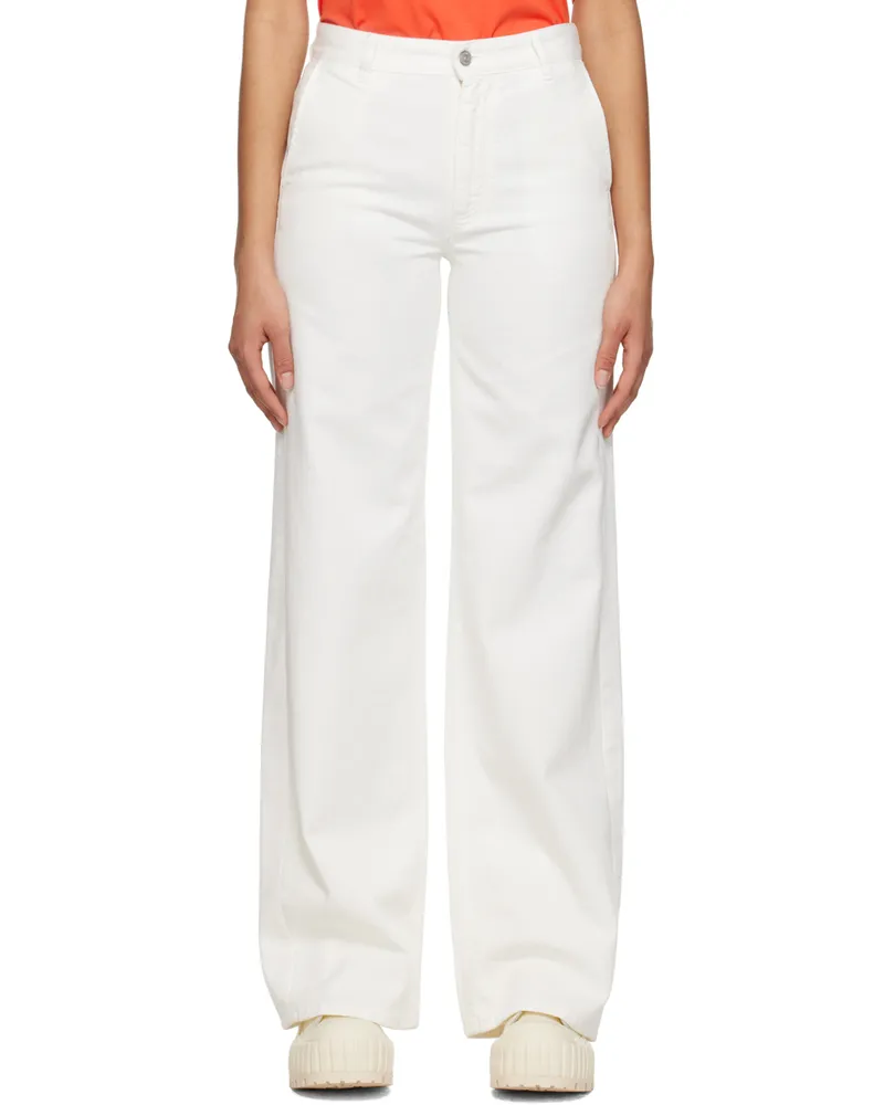 Maison Margiela White 4-Pocket Jeans 101