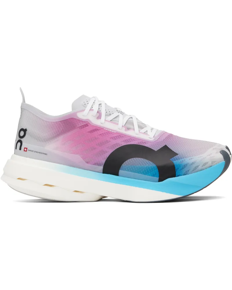 ON Multicolor Cloudboom Strike Sneakers White