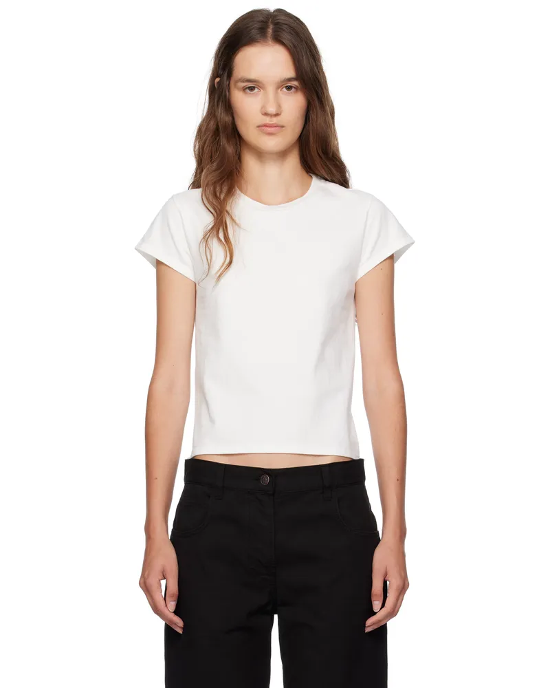 The Row White Tori T-shirt Wht