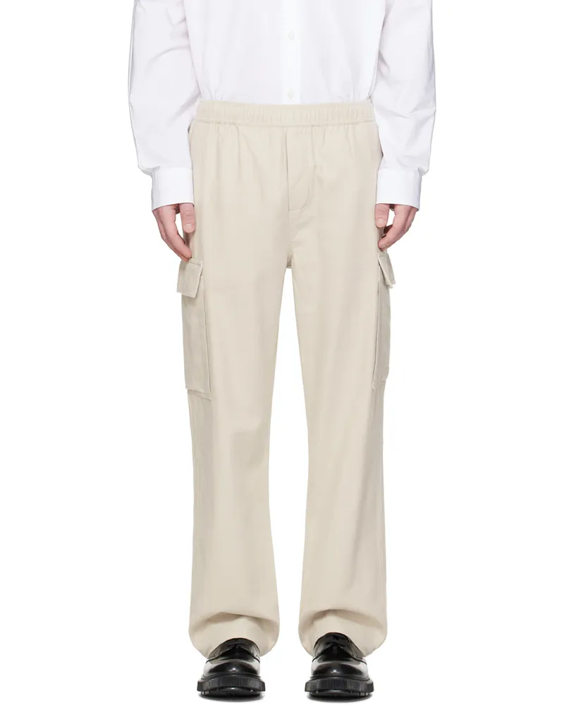 Samsøe & Samsøe Beige Samagnus Cargo Pants Moonstruck