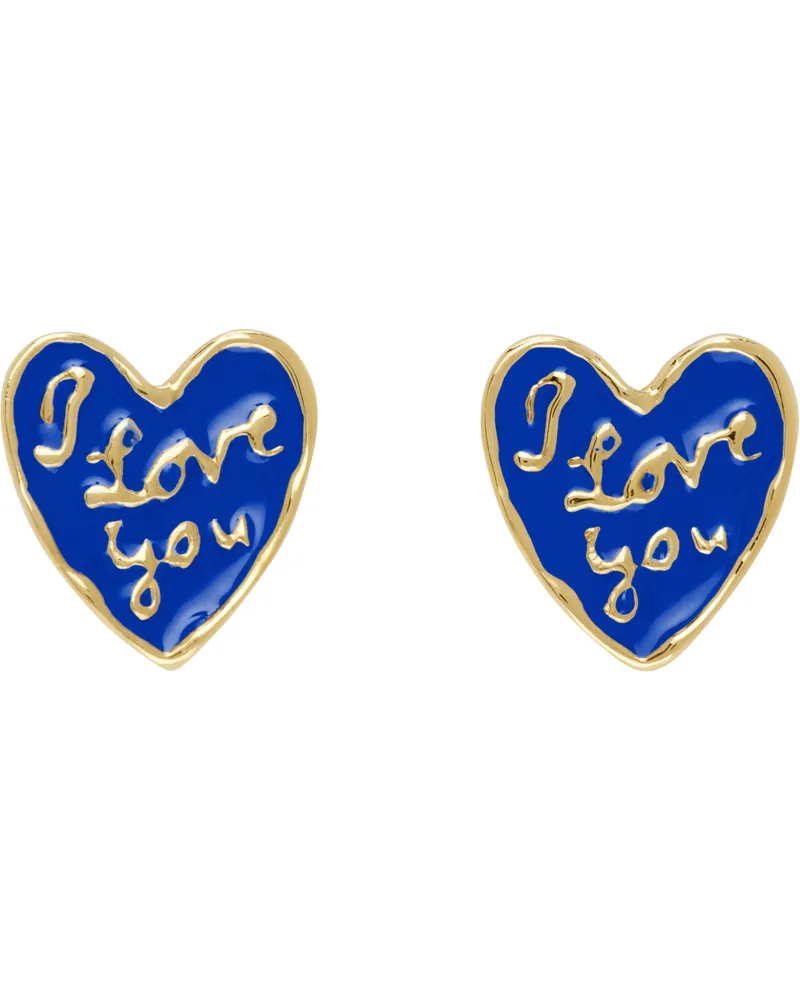 CHOPOVA LOWENA Gold Lovers Earrings