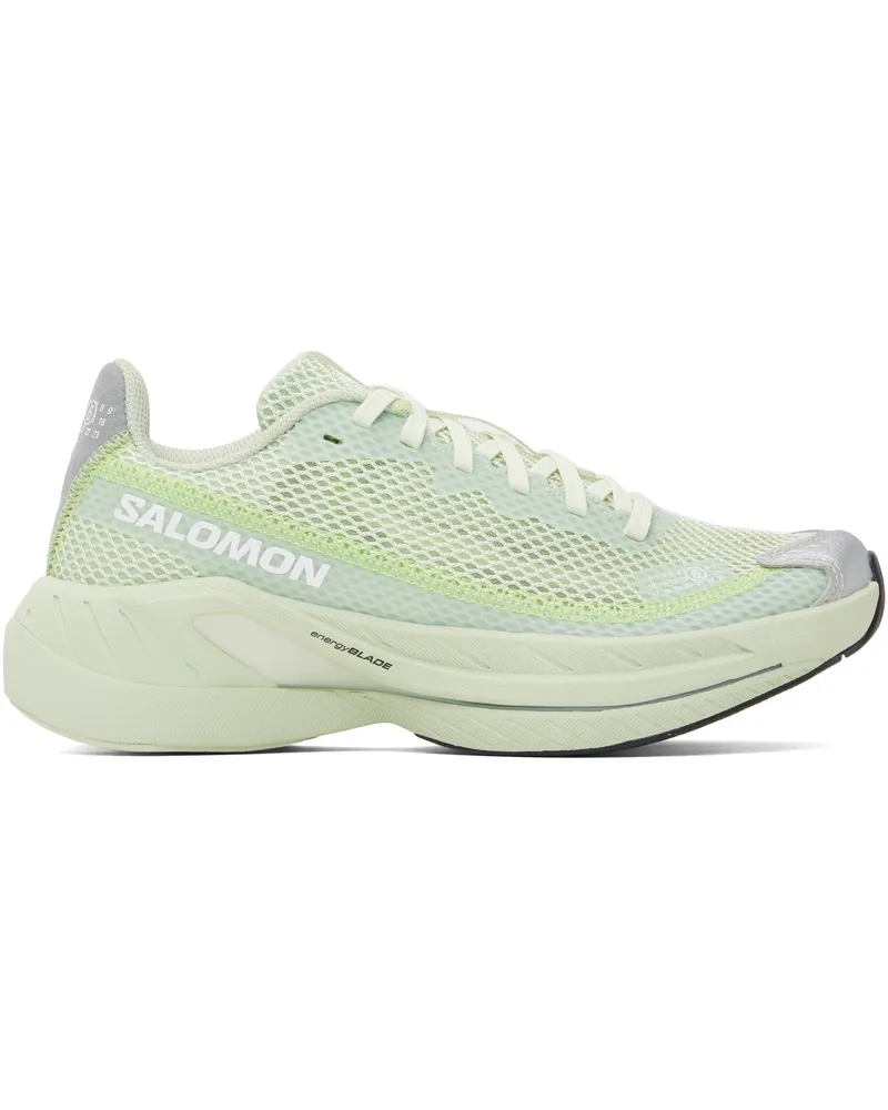 Maison Margiela Green Salomon Edition Spectur 2 Sneakers Ha742