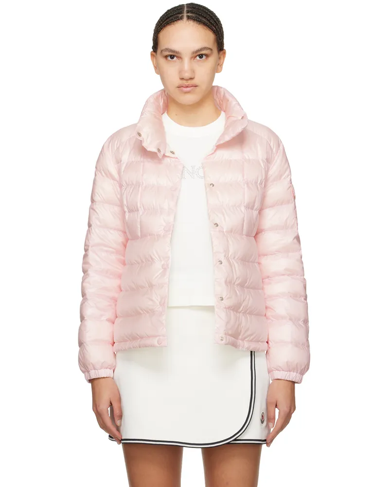 Moncler Pink Amina Down Jacket 50b