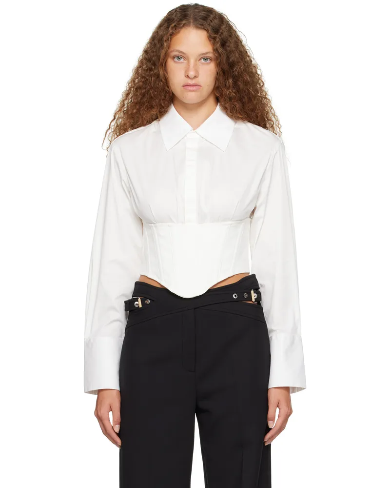 Dion Lee White Internal Shirt White