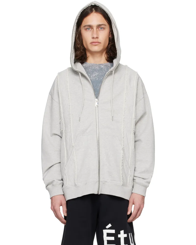 Études Studio Gray Skyline Hoodie Grey