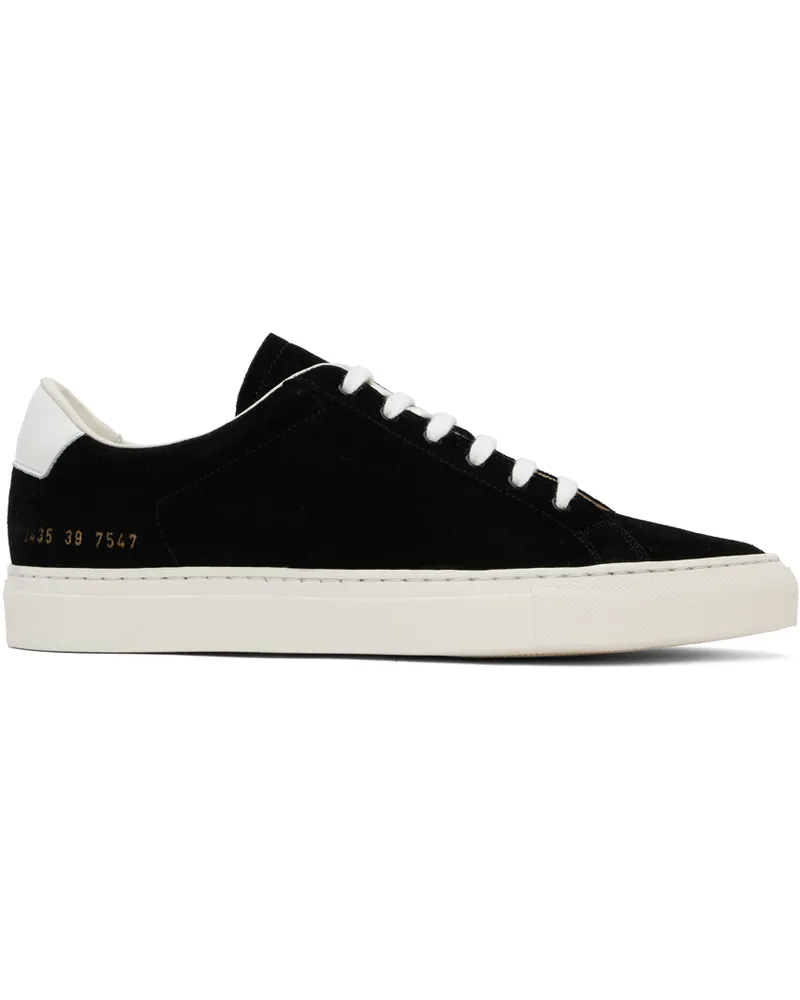 Common Projects Black Retro Sneakers 7547