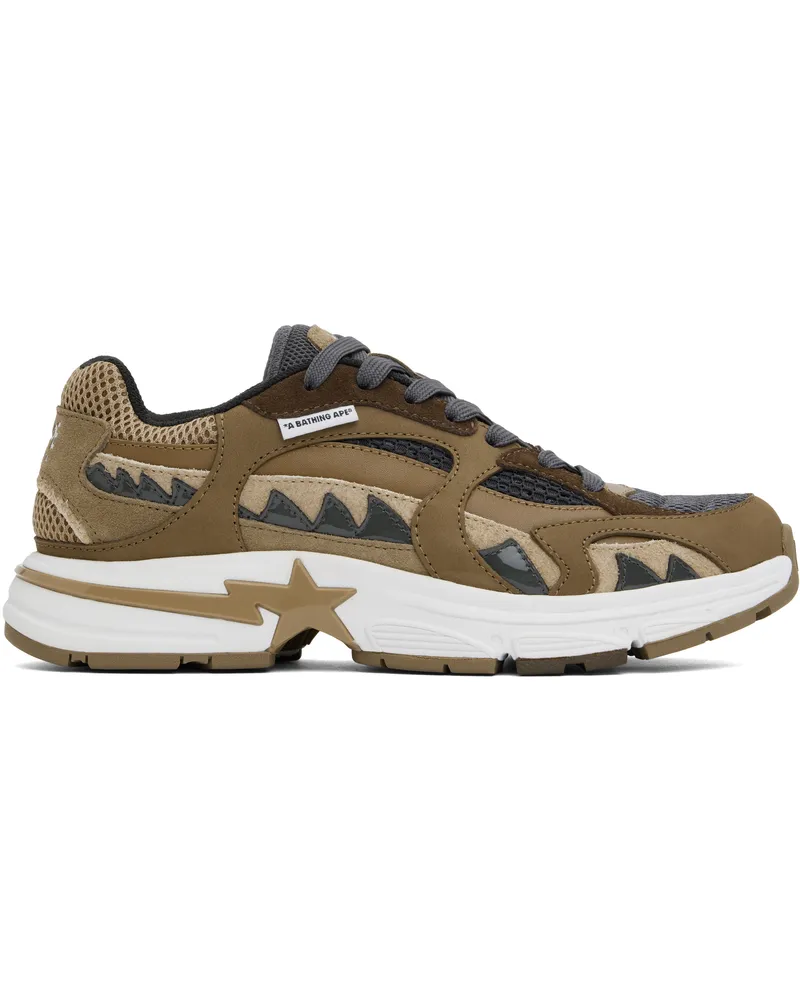 BAPE Multicolor Shark STA #2 Sneakers Brw-brown