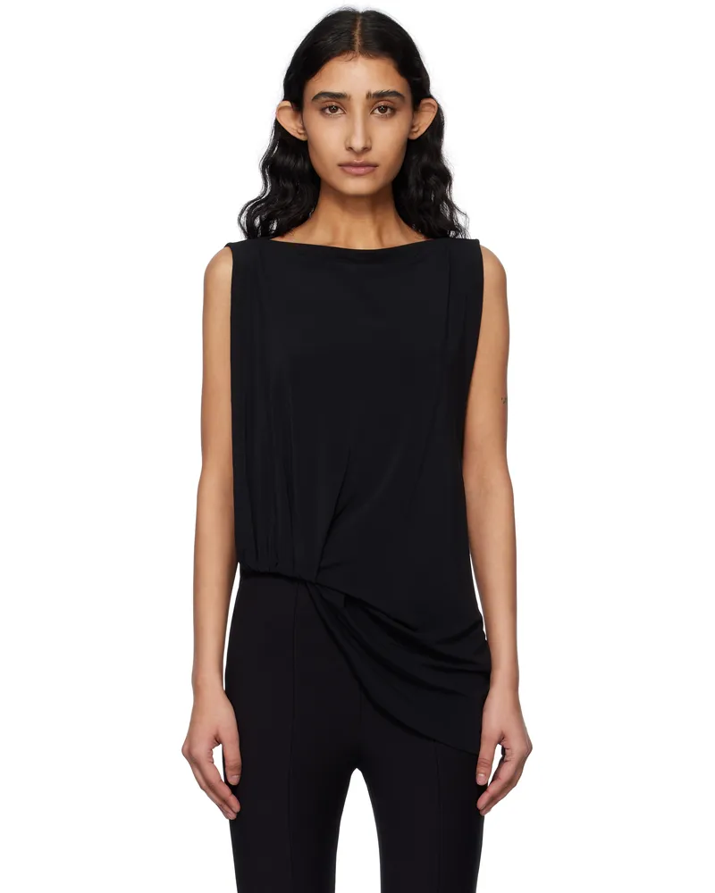 Jacquemus Black La Croisière 'The Peplo' Top 990