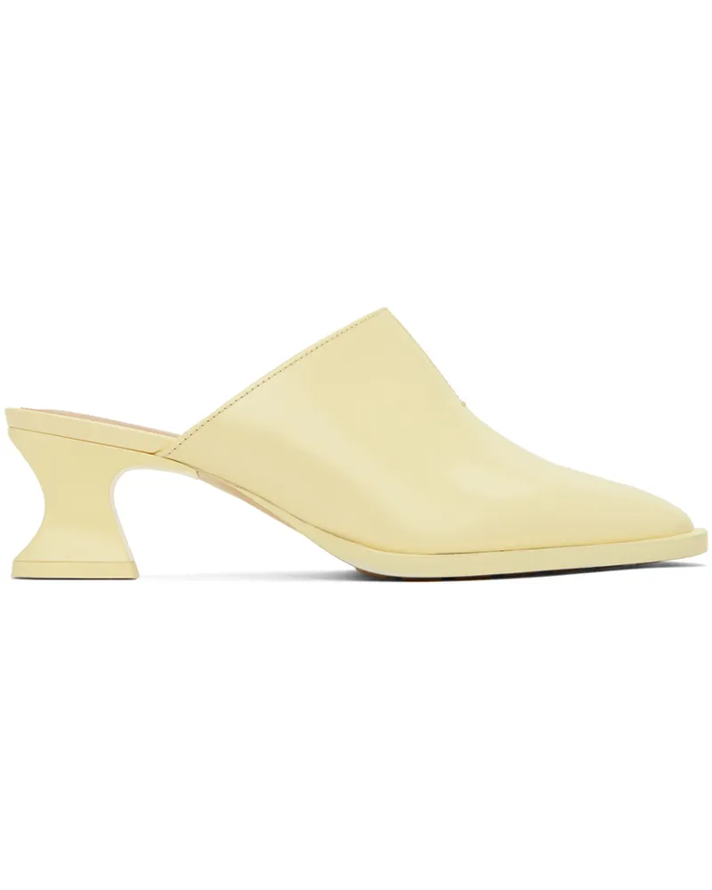 Bottega Veneta Beige Cha-Cha Mules 7138