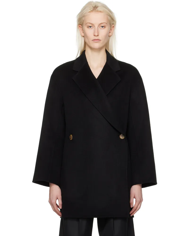 By Malene Birger Black Ayvia Coat 050