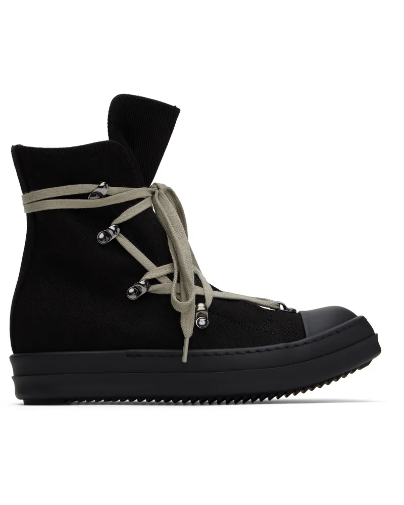 DRKSHDW by Rick Owens Black Hollywood Hexa Sneaks Sneakers 9899