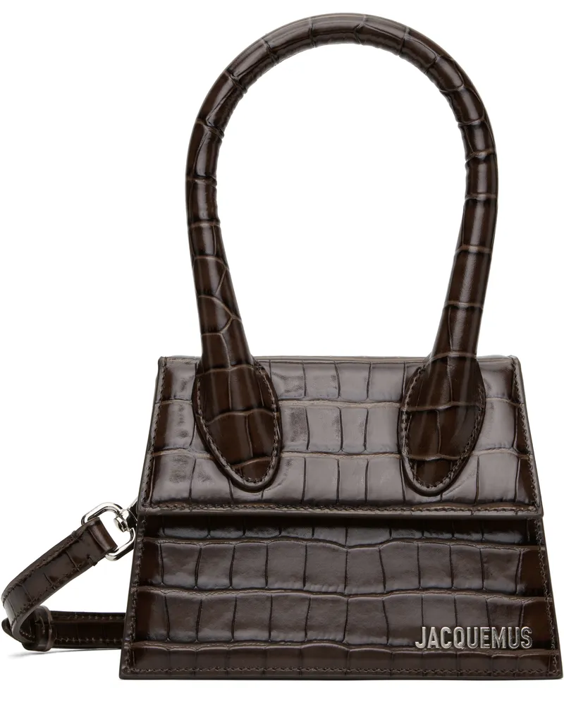 Jacquemus Brown La Croisière 'The medium Chiquito' Bag 880