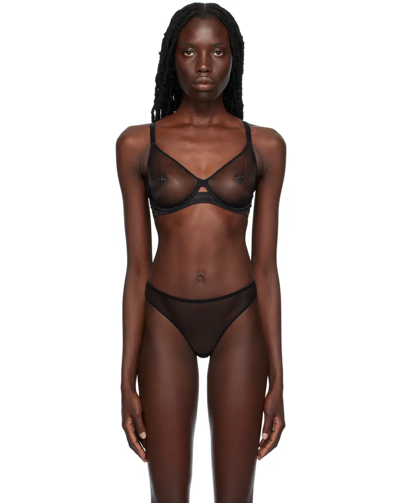 Agent Provocateur Black Lucky Bra 001