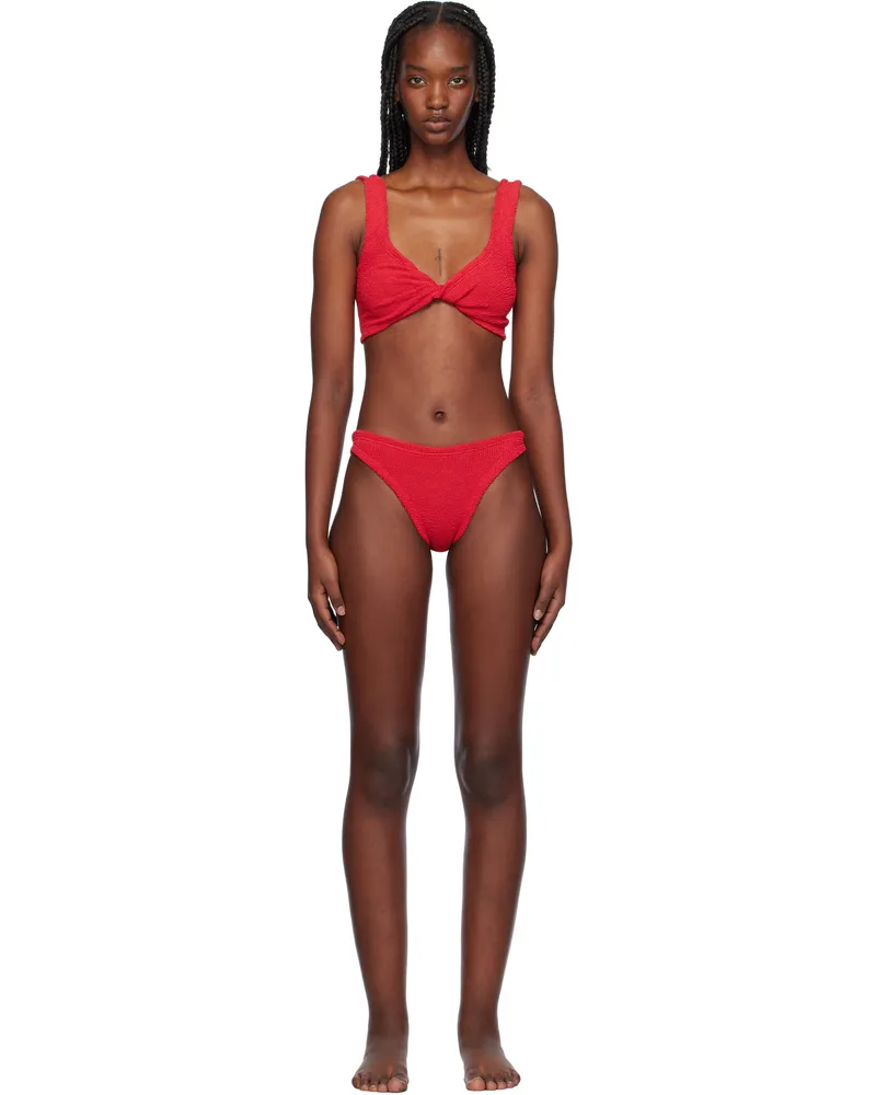 Hunza G Red Juno Bikini Red