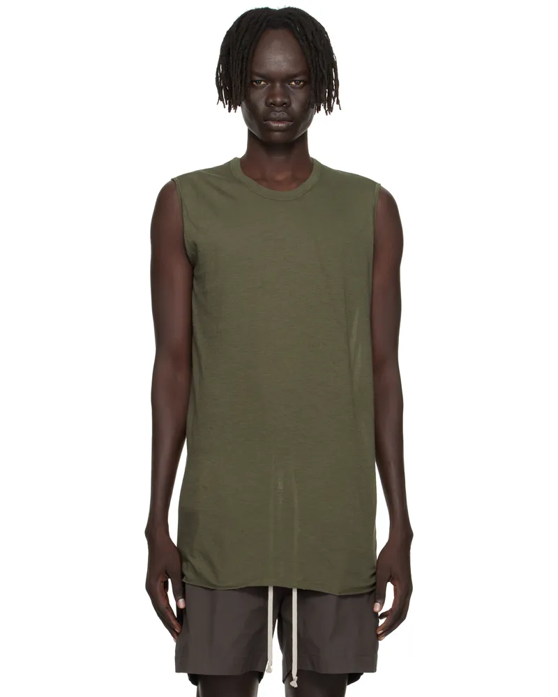 Rick Owens Khaki Concordians Basic SL Tank Top 25