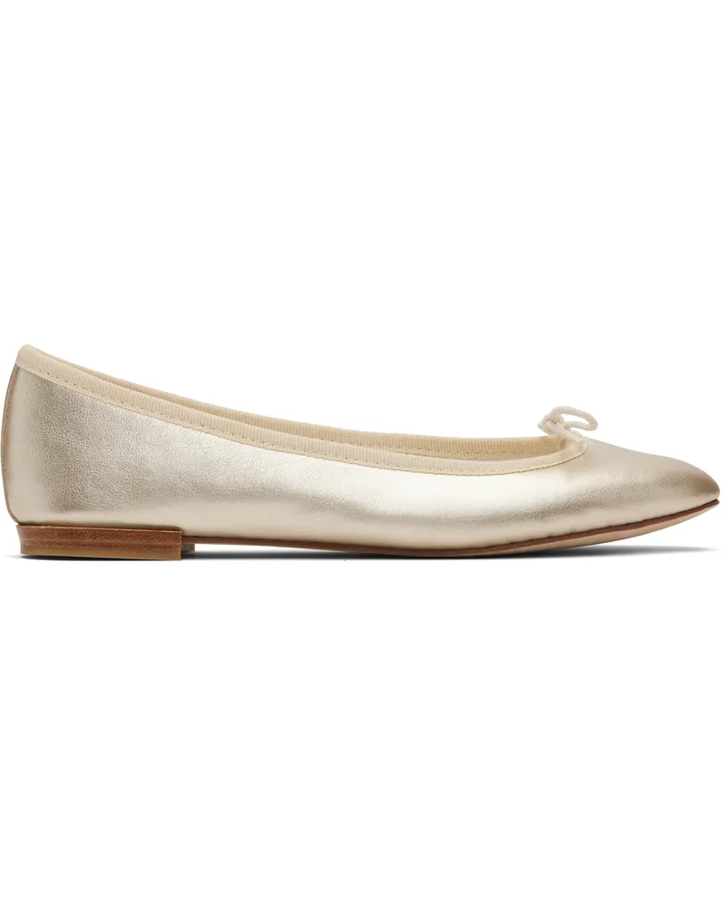 Repetto Gold Cendrillon Ballerina Flats 418