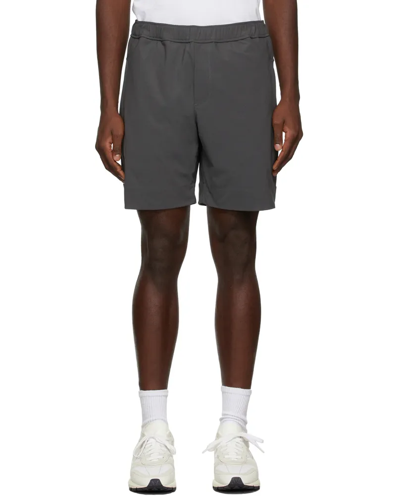 Vince Grey Modern Jogger Shorts Shade-028sha