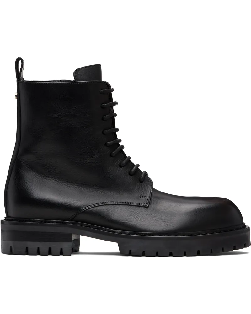 Ann Demeulemeester Black Skagi Ankle Boots Black