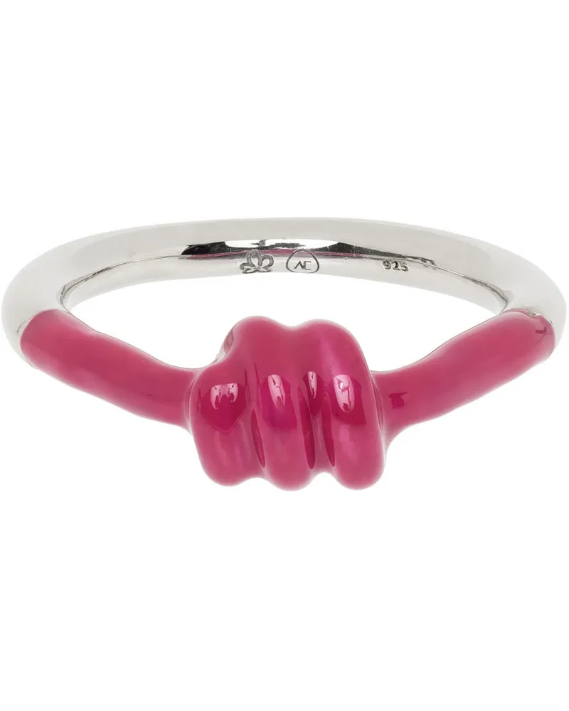 Marshall Columbia SSENSE Exclusive Pink Alan Crocetti Edition Knot Ring Pink