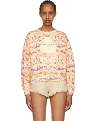 Étoile Isabel Marant Yellow & Purple Mobyli Sweater 10yw