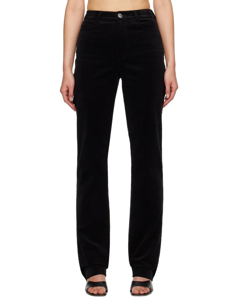 STAUD Black Grayson Trousers Blk
