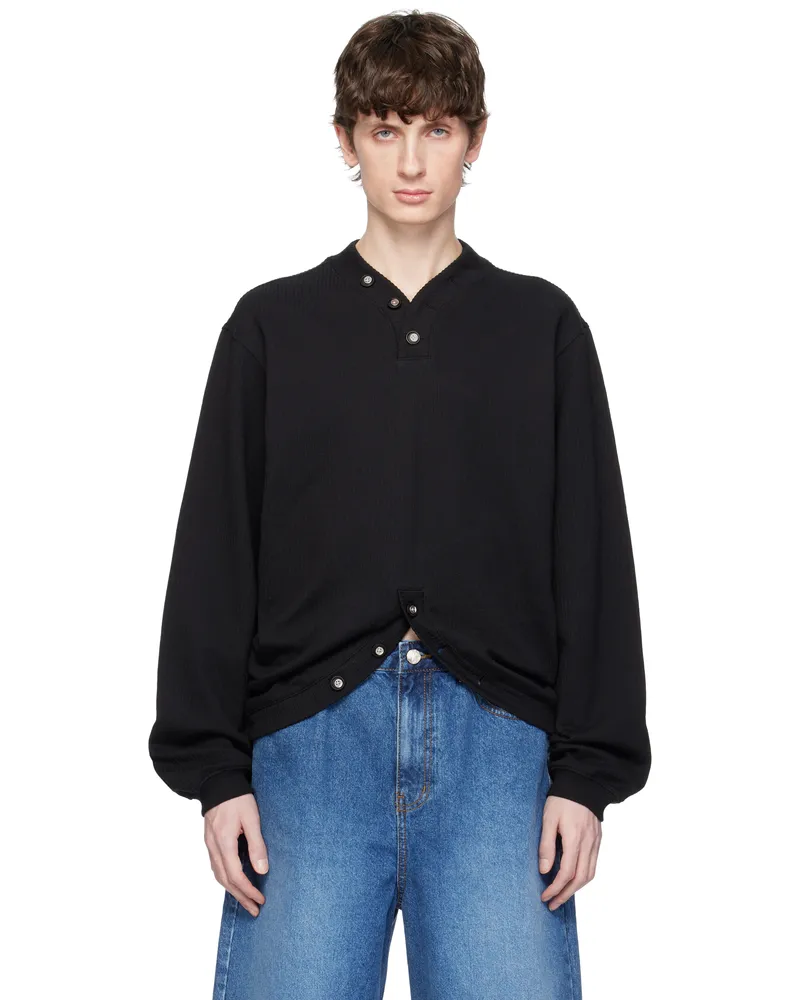 Adererror Black Product. 33 Sweatshirt Black