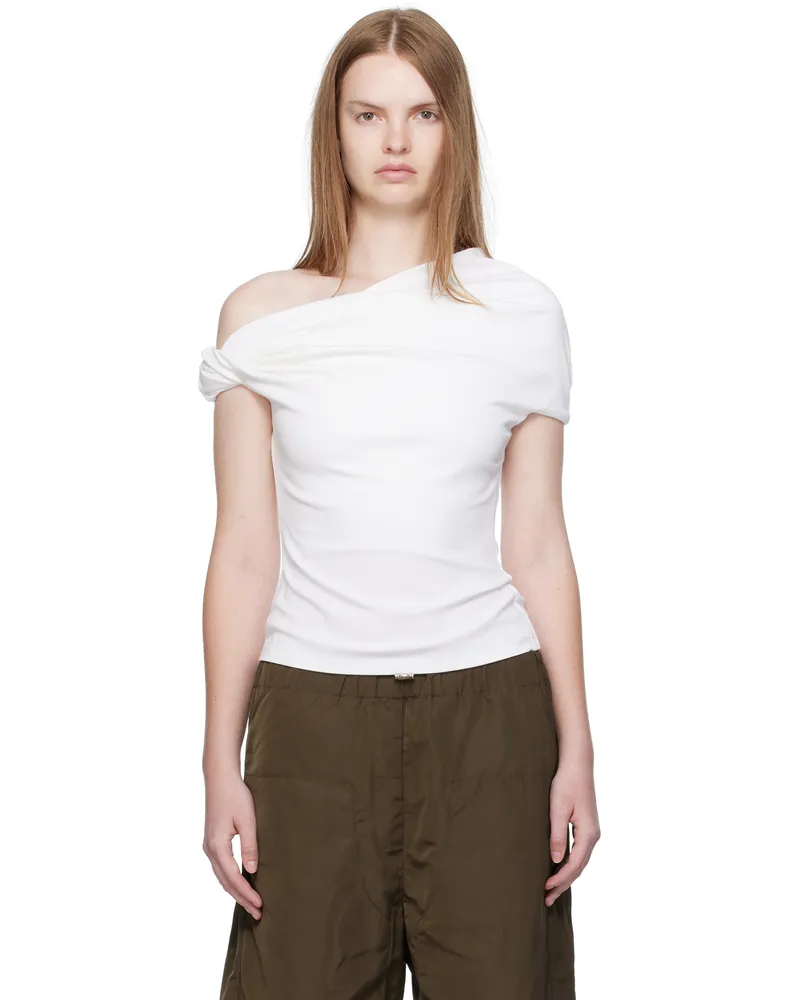 Paris Georgia White Elemental Ida Top White