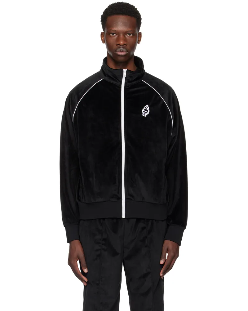 ICECREAM Black Raglan Track Jacket Black