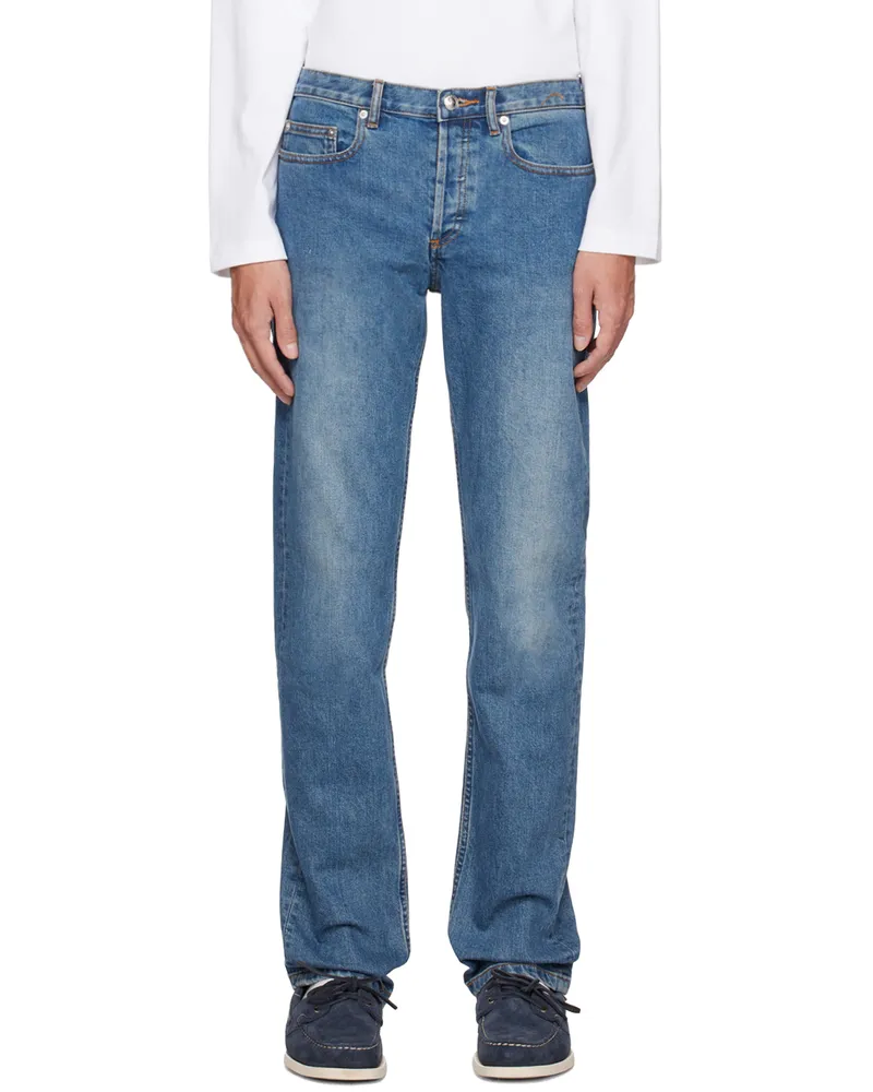 A.P.C. Blue New Standard Jeans Iai