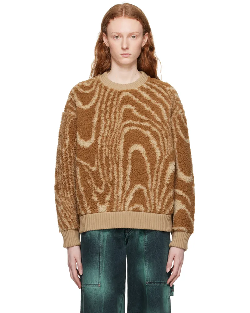 Stella McCartney Brown Stripe Sweater 2615