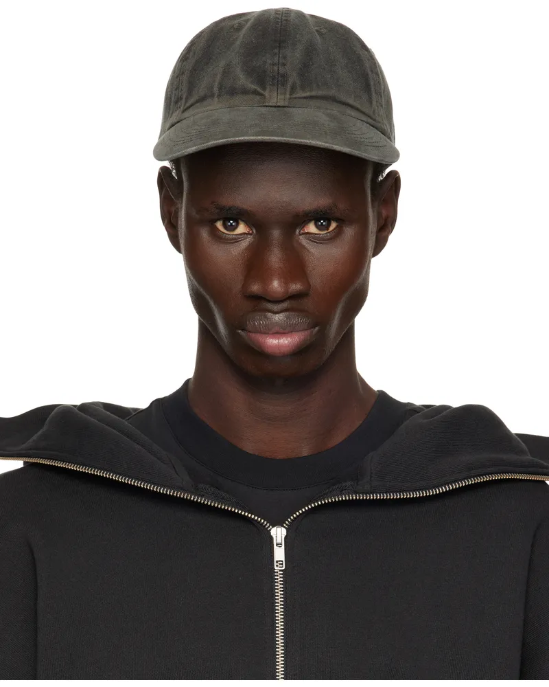 Entire Studios Gray Standard Cap Washedblack