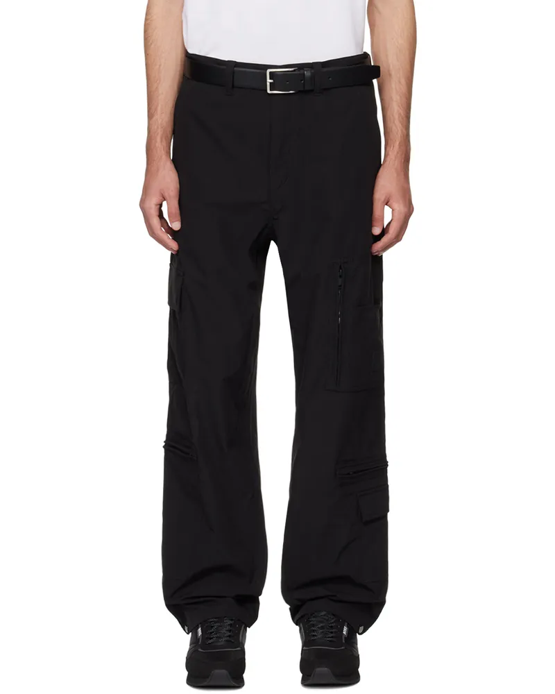 HUGO BOSS Black Pocket Cargo Pants Black