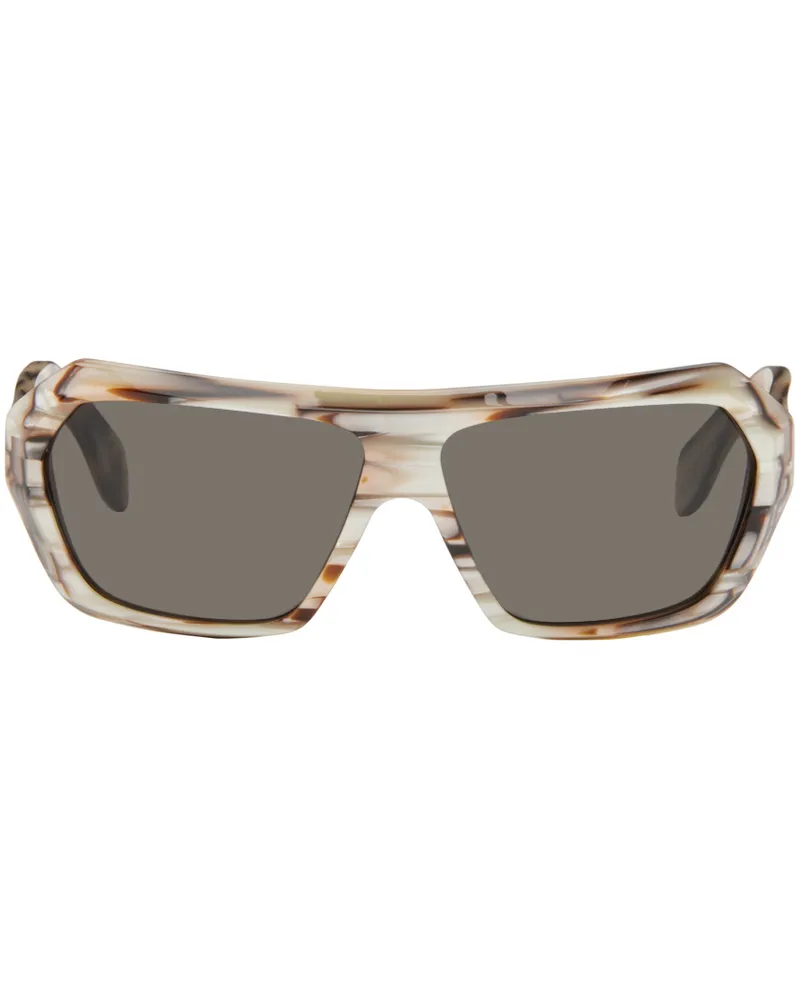 Marni Brown Dahazut Sunglasses Shell