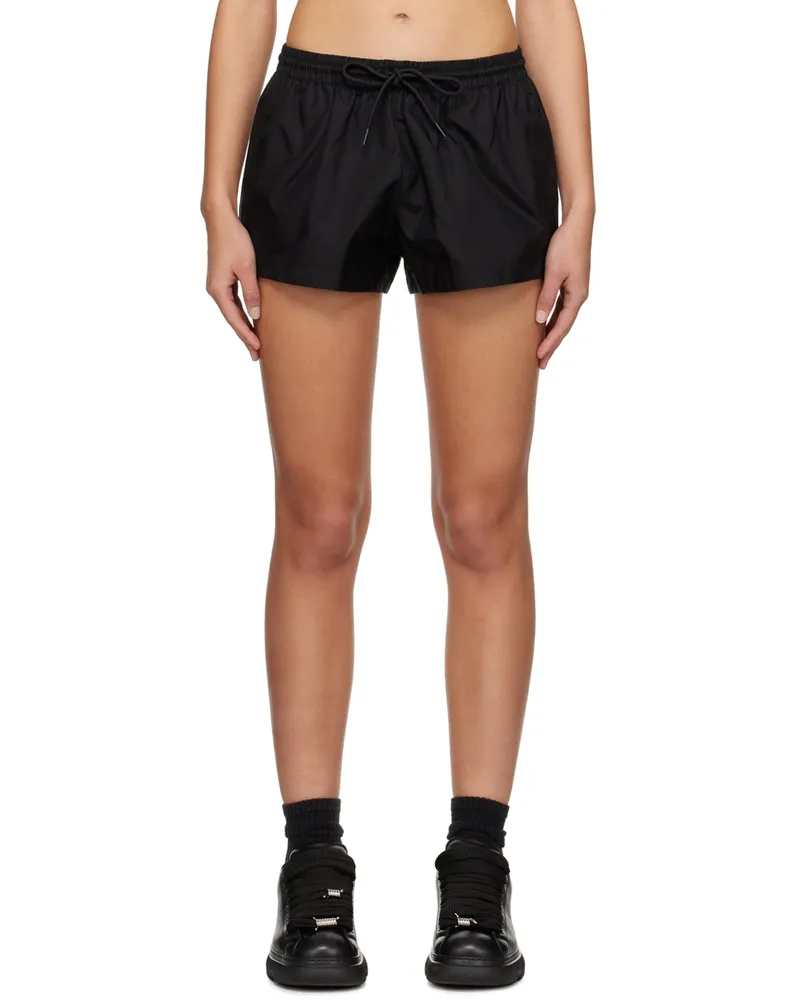 WARDROBE.NYC Black Utility Shorts Black