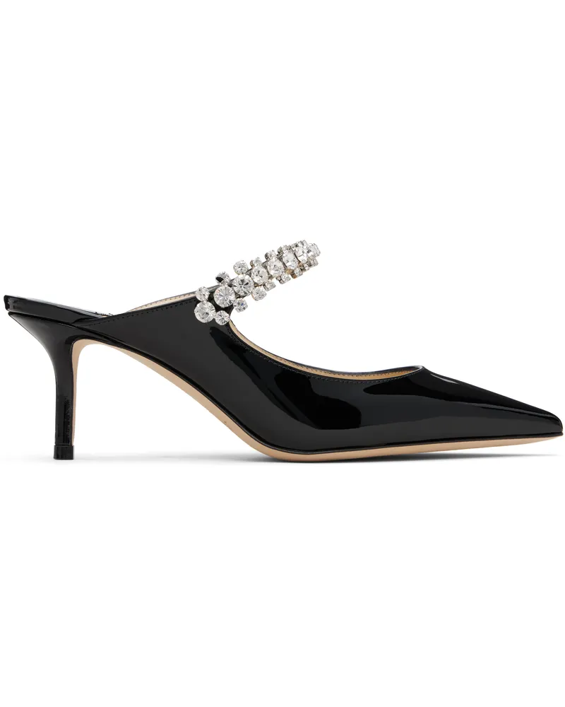 Jimmy Choo Black Bing 65 Mules Black