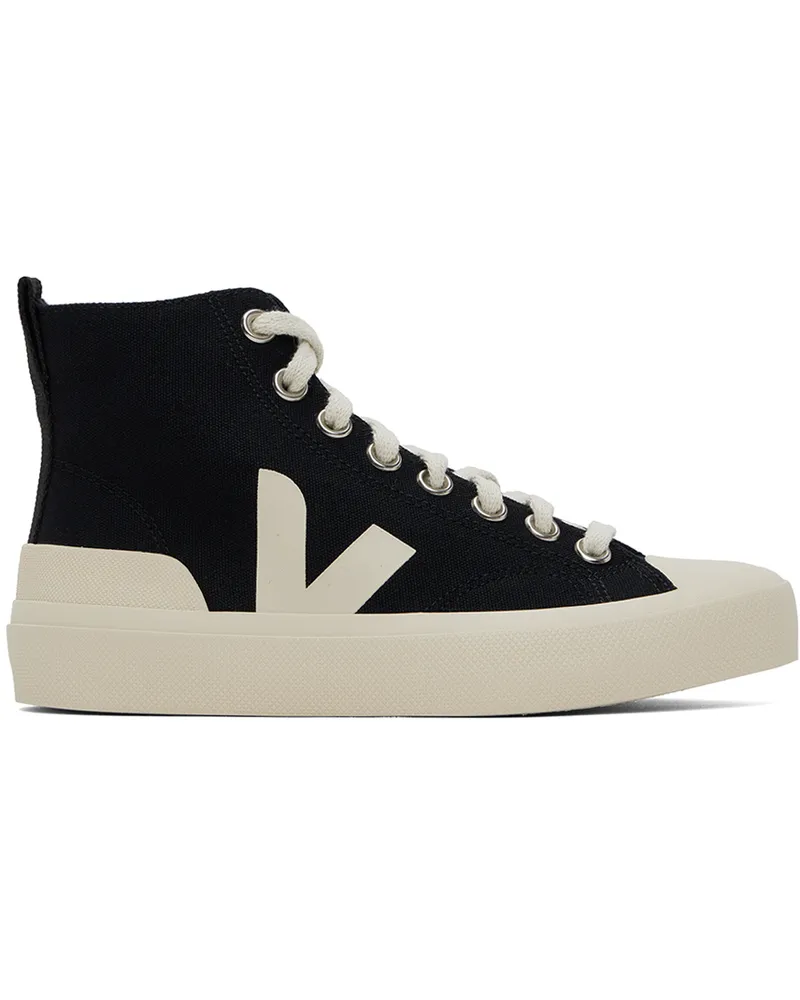 VEJA Black Wata II Canvas Sneakers Black