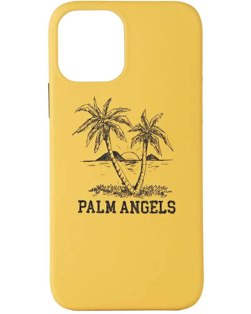 Palm Angels Yellow Sunset iPhone 12/12 Pro Case Orange
