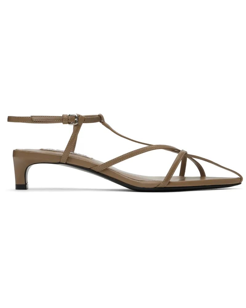 Jil Sander Beige High Heeled Sandals 236