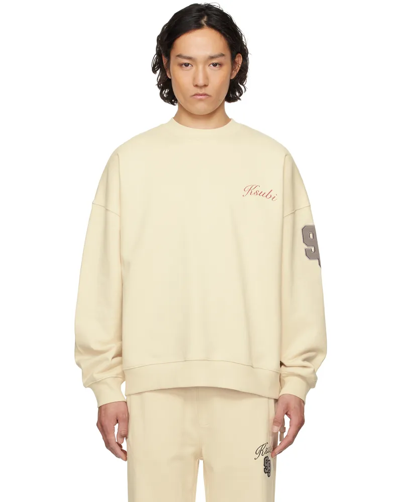 ksubi Beige Playoff Ekcess Sweatshirt Tan