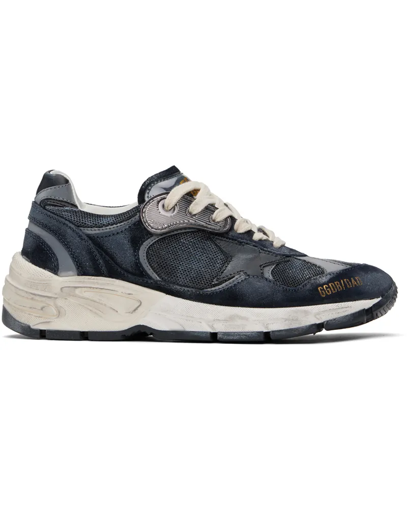 Golden Goose Navy & Black Dad-Star Sneakers 50580