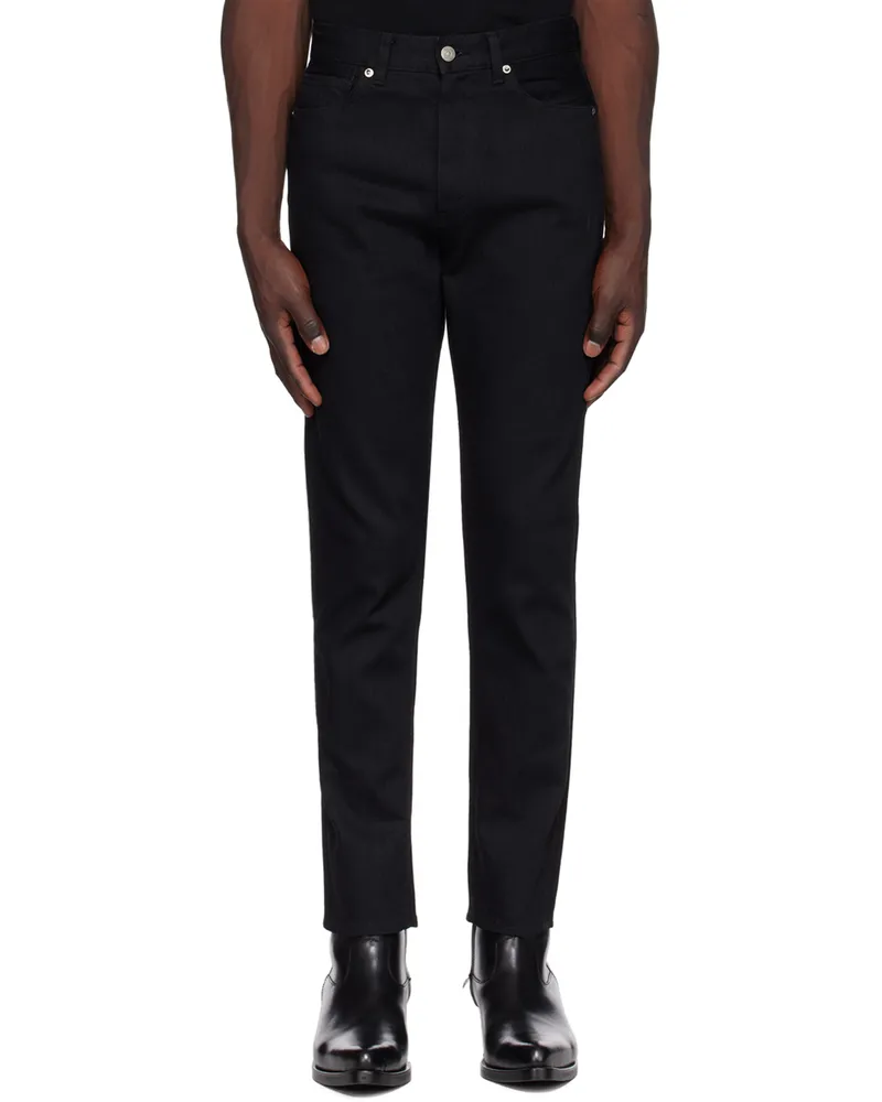 The Letters Black Classic Jeans Stdp0001b