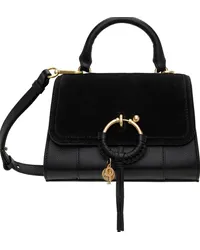 See by Chloé Black Joan Flap Bag Black