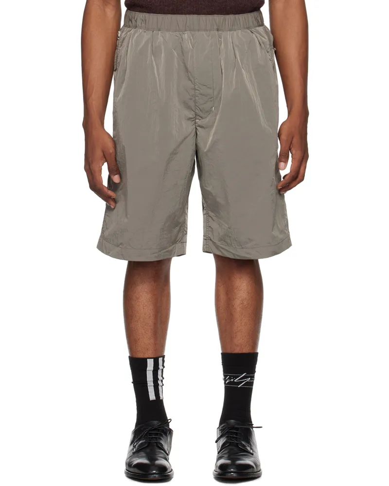 nanamica Beige Wind Shorts Be