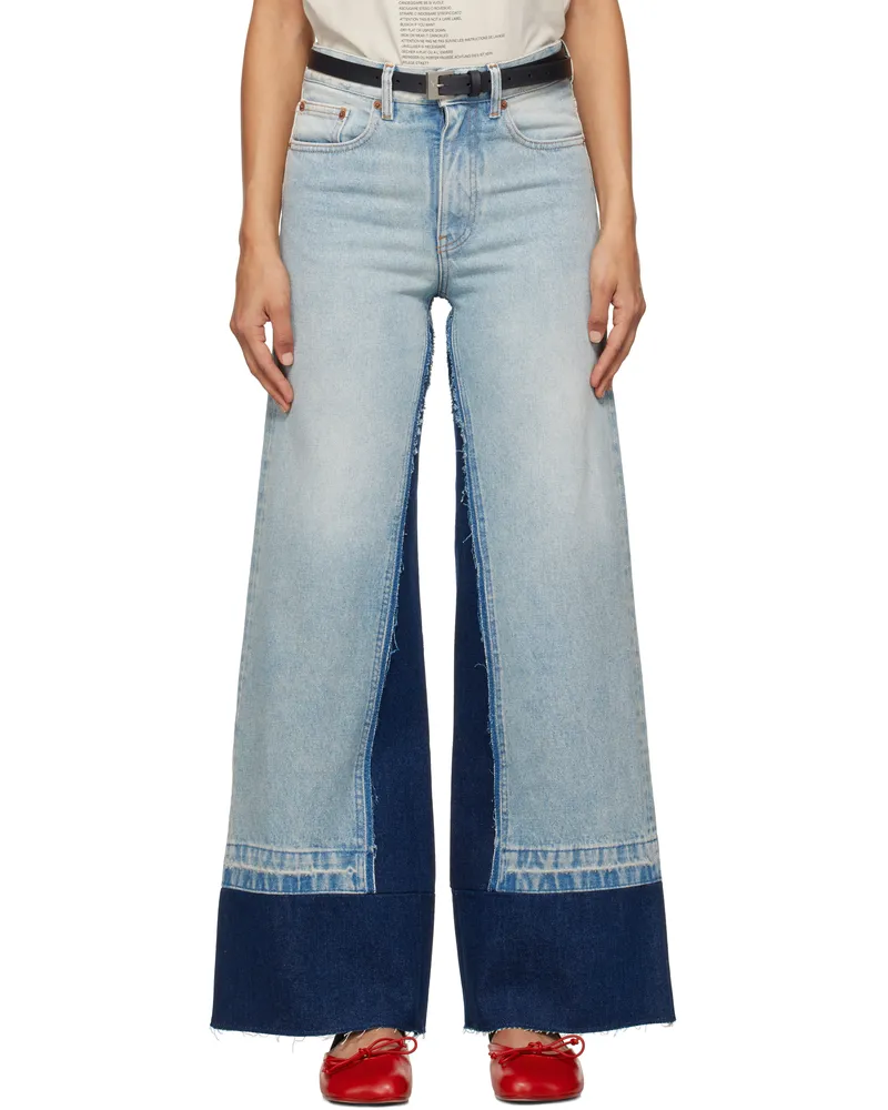 Maison Margiela Blue 5 Pocket Jeans 981