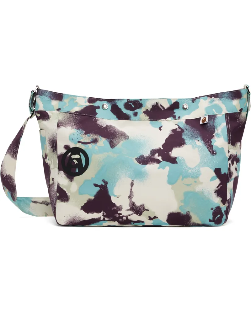 BAPE Multicolor Map Camo Bag Mul-multi