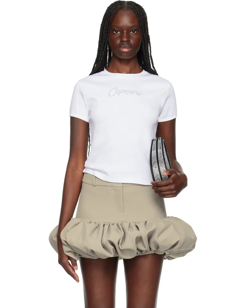 COPERNI White Crystal Logo T-shirt White