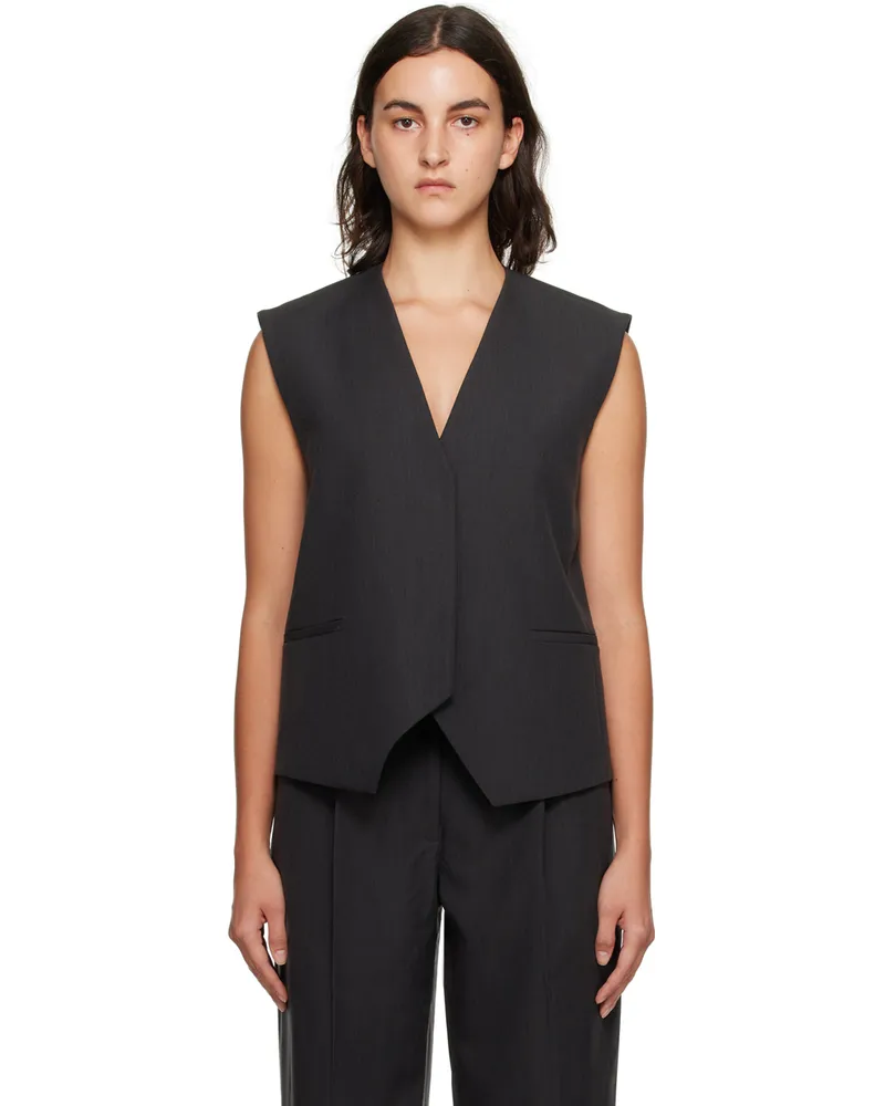 camilla and marc Gray Danica Vest D00